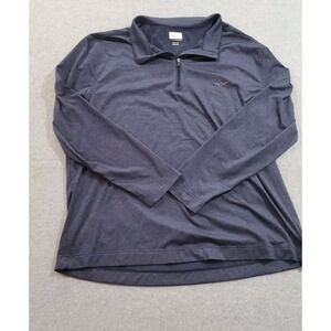Greg Norman Men's Quarter Zip Pullover Blue, Size XXL‎